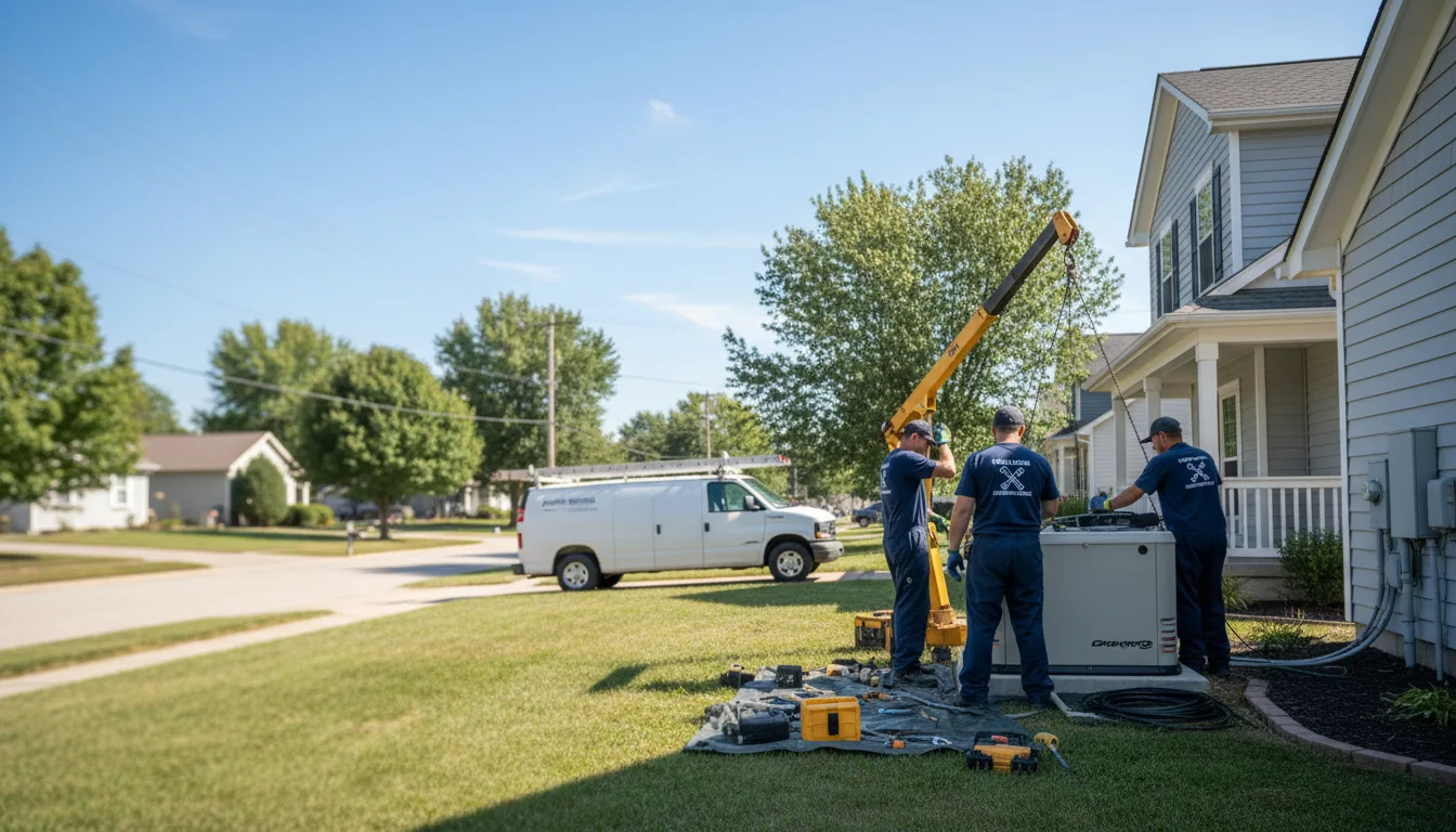 Generator Installation in Evensville, TN near me